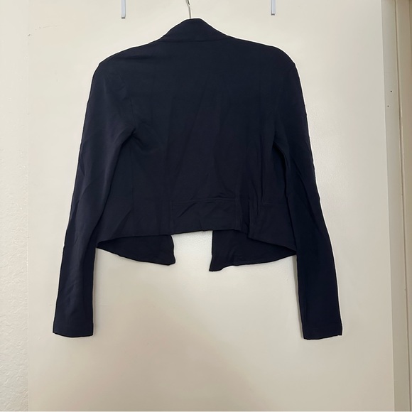 CAbi #5153 Easy Topper Navy Blue Jacket Open Front Cardigan - Picture 8 of 8